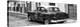 Cuba Fuerte Collection Panoramic BW - Cuban Taxi Pontiac 1953-Philippe Hugonnard-Stretched Canvas