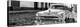 Cuba Fuerte Collection Panoramic BW - Plymouth Classic Car II-Philippe Hugonnard-Stretched Canvas