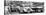 Cuba Fuerte Collection Panoramic BW - Vintage American Car Taxi of Havana II-Philippe Hugonnard-Stretched Canvas