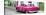 Cuba Fuerte Collection Panoramic - Pink Taxi Pontiac 1953-Philippe Hugonnard-Stretched Canvas