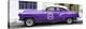 Cuba Fuerte Collection Panoramic - Purple Pontiac 1953 Original Classic Car-Philippe Hugonnard-Stretched Canvas