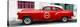 Cuba Fuerte Collection Panoramic - Red Pontiac 1953 Original Classic Car-Philippe Hugonnard-Stretched Canvas