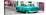 Cuba Fuerte Collection Panoramic - Turquoise Taxi Pontiac 1953-Philippe Hugonnard-Stretched Canvas