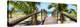 Cuba Fuerte Collection Panoramic - Wooden Jetty on the Beach-Philippe Hugonnard-Stretched Canvas