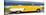 Cuba Fuerte Collection Panoramic - Yellow Cabriolet Car-Philippe Hugonnard-Premier Image Canvas