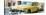 Cuba Fuerte Collection Panoramic - Yellow Classic Cars-Philippe Hugonnard-Stretched Canvas