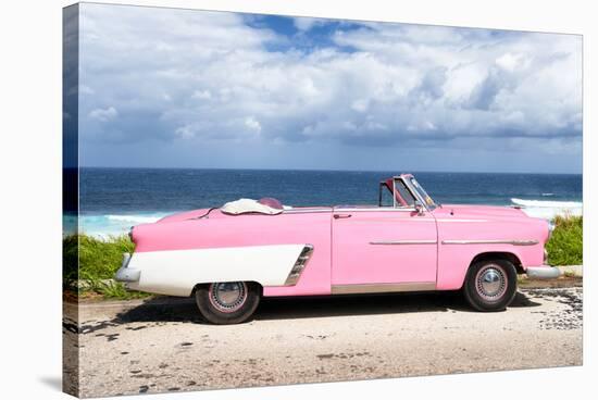 Cuba Fuerte Collection - Pink Car Cabriolet-Philippe Hugonnard-Stretched Canvas