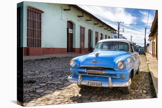 Cuba Fuerte Collection - Plymouth Classic Car-Philippe Hugonnard-Premier Image Canvas