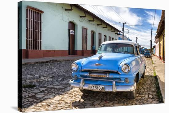 Cuba Fuerte Collection - Plymouth Classic Car-Philippe Hugonnard-Stretched Canvas