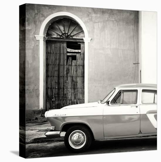 Cuba Fuerte Collection SQ BW - American Classic Car-Philippe Hugonnard-Premier Image Canvas