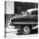 Cuba Fuerte Collection SQ BW - Bel Air Classic Car-Philippe Hugonnard-Stretched Canvas