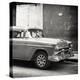 Cuba Fuerte Collection SQ BW - Old Chevy-Philippe Hugonnard-Stretched Canvas