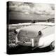 Cuba Fuerte Collection SQ BW - Old Classic Car Cabriolet-Philippe Hugonnard-Premier Image Canvas