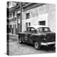 Cuba Fuerte Collection SQ BW - Old Taxi Pontiac 1953-Philippe Hugonnard-Stretched Canvas