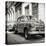 Cuba Fuerte Collection SQ BW - Two Chevrolet Cars-Philippe Hugonnard-Stretched Canvas