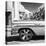 Cuba Fuerte Collection SQ BW - Vintage Car II-Philippe Hugonnard-Stretched Canvas