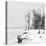 Cuba Fuerte Collection SQ BW - White Sand Beach-Philippe Hugonnard-Stretched Canvas