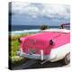 Cuba Fuerte Collection SQ - Classic Pink Car Cabriolet-Philippe Hugonnard-Stretched Canvas