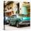 Cuba Fuerte Collection SQ - Cuban Taxi to Havana II-Philippe Hugonnard-Stretched Canvas