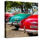 Cuba Fuerte Collection SQ - Havana Vintage Classic Cars-Philippe Hugonnard-Stretched Canvas