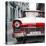 Cuba Fuerte Collection SQ - Old Ford Red Car-Philippe Hugonnard-Stretched Canvas