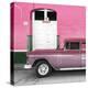 Cuba Fuerte Collection SQ - Old Pink Car-Philippe Hugonnard-Premier Image Canvas