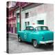 Cuba Fuerte Collection SQ - Turquoise Taxi Pontiac 1953-Philippe Hugonnard-Premier Image Canvas