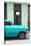 Cuba Fuerte Collection - Turquoise Classic Car-Philippe Hugonnard-Stretched Canvas