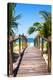 Cuba Fuerte Collection - Way to the Beach II-Philippe Hugonnard-Premier Image Canvas