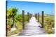 Cuba Fuerte Collection - Wild Beach Jetty-Philippe Hugonnard-Stretched Canvas