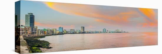 Cuba, Havana, The Malecon-Alan Copson-Premier Image Canvas