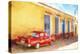 Cuba Painting - Red Line-Philippe Hugonnard-Stretched Canvas