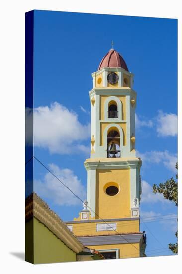 Cuba. Sancti Spiritus Province. Trinidad. Iglesia Y Convento De San Francisco Towers over the City-Inger Hogstrom-Premier Image Canvas