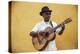 Cuba, Santiago De Cuba Province, Santiago De Cuba, Historical Center, Musician-Jane Sweeney-Premier Image Canvas