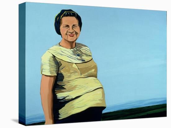 Cuban Portrait No.9, 1996-Marjorie Weiss-Premier Image Canvas