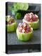 Cucumber Towers Topped with Tuna Tartare-Jan-peter Westermann-Premier Image Canvas