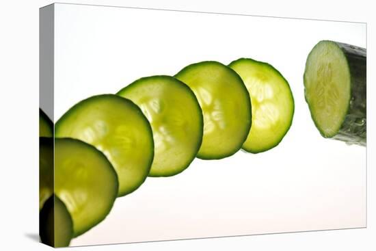 Cucumber-Frank May-Stretched Canvas