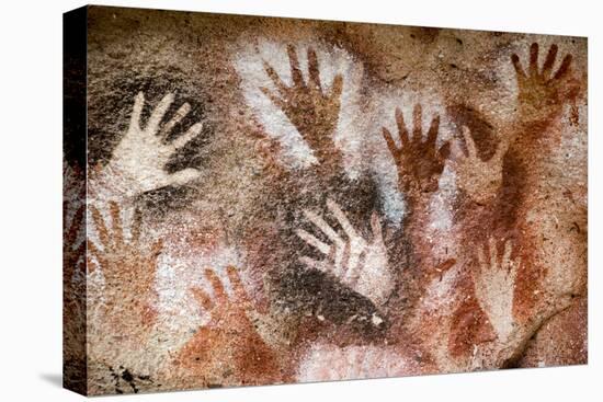 Cueva de las Manos (Cave of Hands), UNESCO World Heritage Site, Patagonia, Argentina-Alex Treadway-Premier Image Canvas