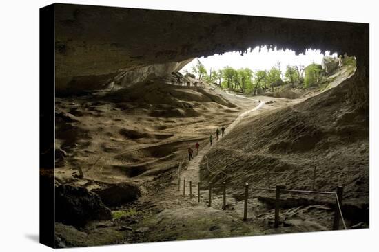 Cueva Del Milodon, Puerto Natales, Patagonia, Chile, South America-Tony-Premier Image Canvas