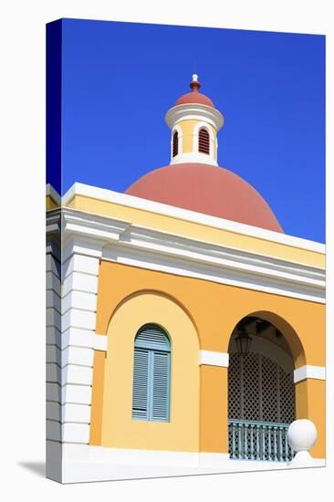 Cultural Institute in Old San Juan, Puerto Rico, West Indies, Caribbean, Central America-Richard Cummins-Premier Image Canvas