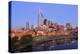 Cumberland River and Nashville Skyline, Tennessee, United States of America, North America-Richard Cummins-Premier Image Canvas