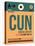 CUN Cuncun Luggage Tag I-NaxArt-Stretched Canvas