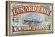 Cunard Line Between New York and Liverpool Poster-George H. Fergus-Premier Image Canvas