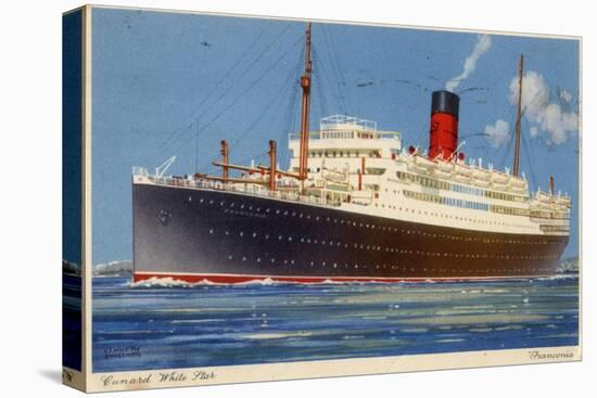 Cunard Line Steamship RMS 'Franconia, C1923-C1939-Kenneth Denton Shoesmith-Premier Image Canvas