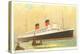 Cunard Mauretania, Ocean Liner-null-Stretched Canvas