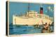 Cunard White Star Ocean Liner, Franconia-null-Stretched Canvas