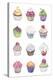 Cupcakes-Sandra Jacobs-Stretched Canvas