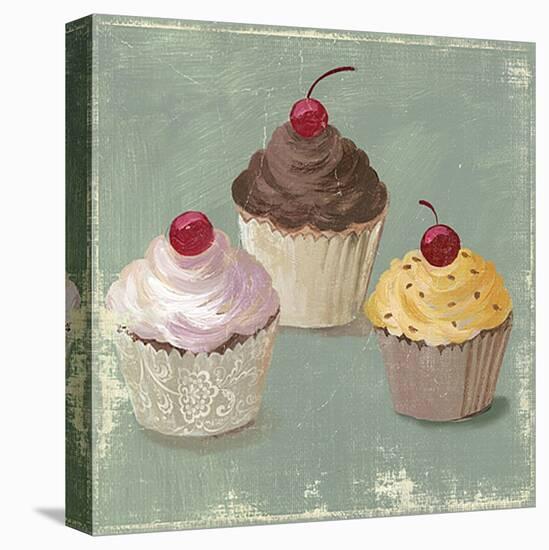 Cupcakes-Anna Polanski-Stretched Canvas