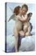 Cupid and Psyche as Infants-William Adolphe Bouguereau-Stretched Canvas