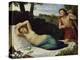 Cupid and Psyche-Alphonse Legros-Premier Image Canvas